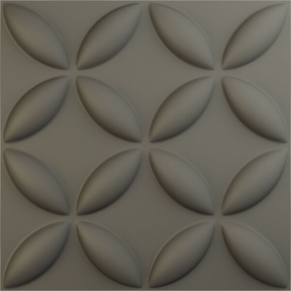 Ekena Millwork 19 5/8in. W x 19 5/8in. H Wallflower EnduraWall Decorative 3D Wall Panel Covers 2.67 Sq. Ft. WP20X20WAISG - main